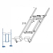 Dispozitiv pentru transport placi cu latime variabila GEDA 0,5-1,6 m