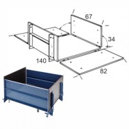 GEDA Bena GEDA VARIO cu usi batante 3 laturi