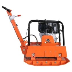 Placa compactoare reversibila BISONTE PCR255L 255 kg motor Loncin G390F 13 cp
