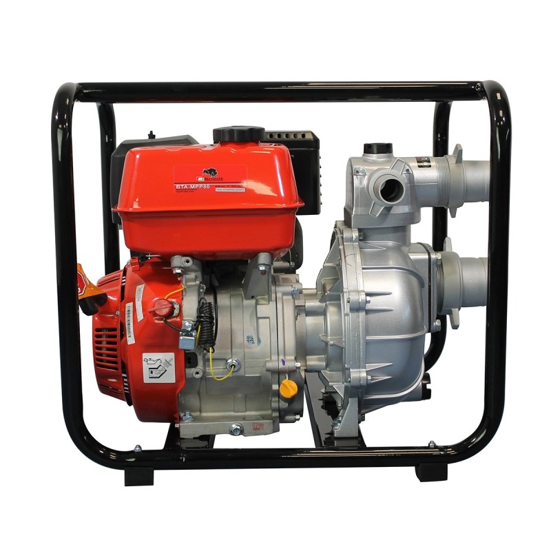 Motopompa de inalta presiune BISONTE BTA-MPP80 diametru 80 mm debit 50 mc/h