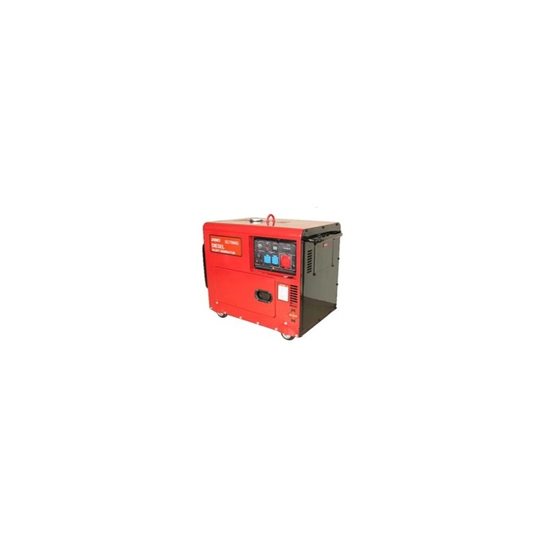 Generator insonorizat SENCI SCD7500Q-3 fara ATS putere maxima 4,8 KW/400V 1,6 KW/230V