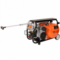 Compresor de aer cu piston BISONTE SC012-015 fara ulei 230V 1,2 cp debit 168 l/min presiune 8 bar