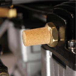 Compresor de aer cu piston BISONTE SC020-015 fara ulei 230V 2,0cp debit aer 206 l/min presiune 8 bar