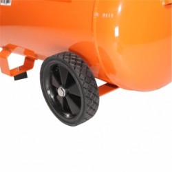 Compresor de aer cu piston BISONTE SF020-050 cu ulei 230V 2,0 cp, debit aer 187 l/min presiune 8 bar