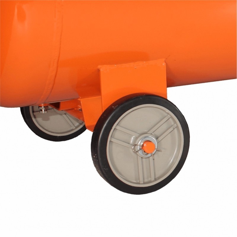 Compresor de aer cu piston BISONTE SW102-170 cu ulei 400V 10 cp debit 1179 l/min presiune 8 bar