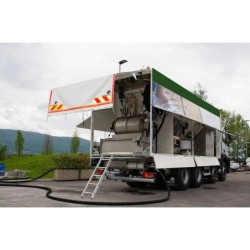 Statie mobila pentru beton/sapa usoara spumanta &#8211; OVERMAT Seria A