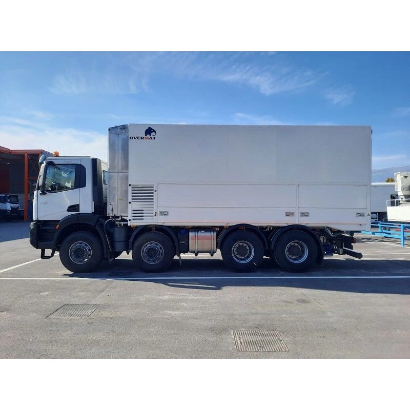 Statie mobila pentru beton/sapa usoara spumanta &#8211; OVERMAT Seria A