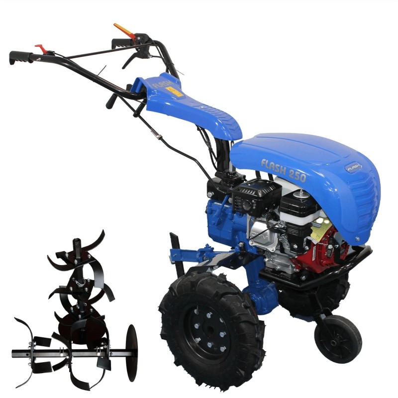 Motocultor BISONTE Agro Garden BTA-FLASH250H Honda GX200 6,5 cp