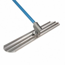 Lipa manuala BISONTE 900 mm/200 mm pentru nivelarea, finisarea si perierea betonului, maner 1.8 m