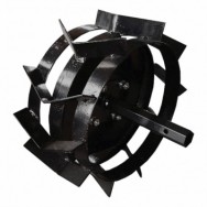 Roata metalica 5.00-12 BISONTE Agro Garden cu manicot