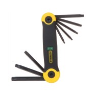 Stanley 2-69-266 Set 8 Chei Torx pliabile in carcasa T9/10/15/20/25/27/30/40