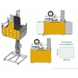 Bob Lift ELECTROELSA EHPM 1200 Plus 400V H maxim 160 m sarcina maxima 1500 kg