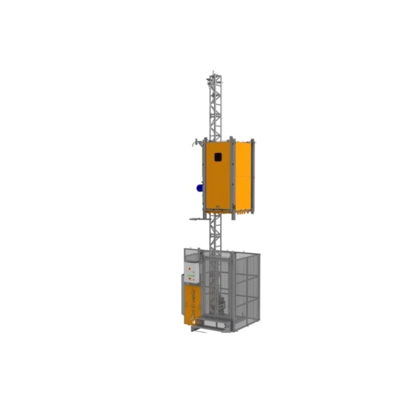 Ascensor pentru santier ELECTROELSA ELSA H05 inaltime maxima 160 m sarcina maxima 500 kg 400V