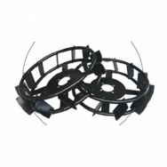 Roti metalice BISONTE Agro Garden BTA-MW500 (set 2 buc)