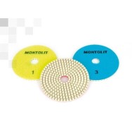 Discuri diamantate Montolit PDR KIT pentru polish cu velcro + suport