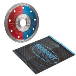 Dispozitiv Montolit MASTERPIUMA 44P2- taiere gresie/faianta include protectie cauciuc + disc Ø115mm