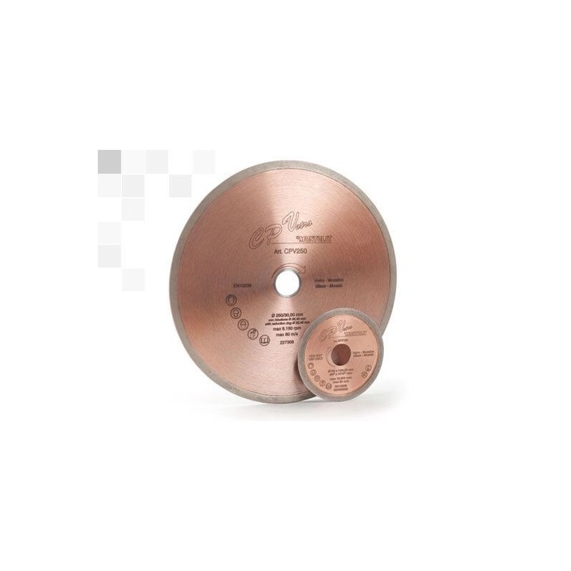 Disc Montolit CPV250 pentru sticla Ø 250 mm M25.4