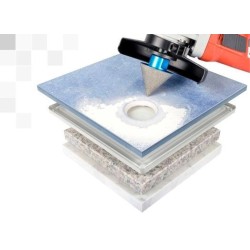 Freza Montolit FPS75 pentru ceramica &#8211; largire gauri/modificare forma Ø 35-75 mm M14