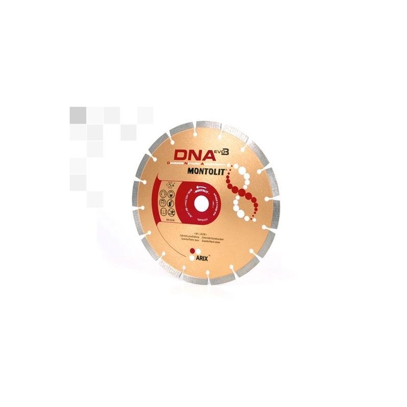 Disc Montolit LX180 pentru beton granit piatra dura Ø 180/ mm M25.4