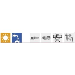 Disc Montolit TBH200 pentru taiere beton/granit/gresie portelanata Ø 200 mm M25.4