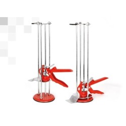 Sistem Montolit LIFTERS pentru sustinere placi ceramice de mari dimensiuni pe verticala.