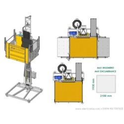 Bob Lift ELECTROELSA EHPM 900 400V naltime maxima 120 m sarcina maxima 900 kg