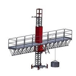 Platforma autoridicatoare DORUKUP-LIFT DL 1300 MONOCOLOANA H maxim 150m L maxim 10 m 400V