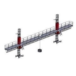 Platforma autoridicatoare DORUKUP-LIFT DL 1300 BICOLOANA H maxim 150m L maxim 30m 400V