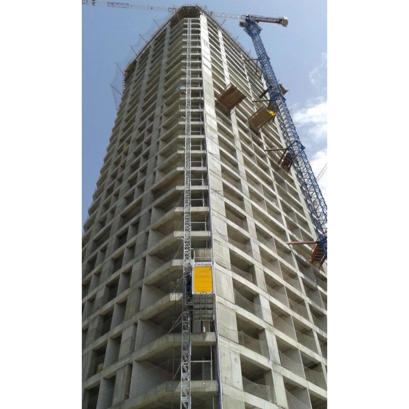 Ascensor persoane/materiale ELECROELSA ELSA H20 PLC H maxim 220m sarcina maxima 2.000kg 400V