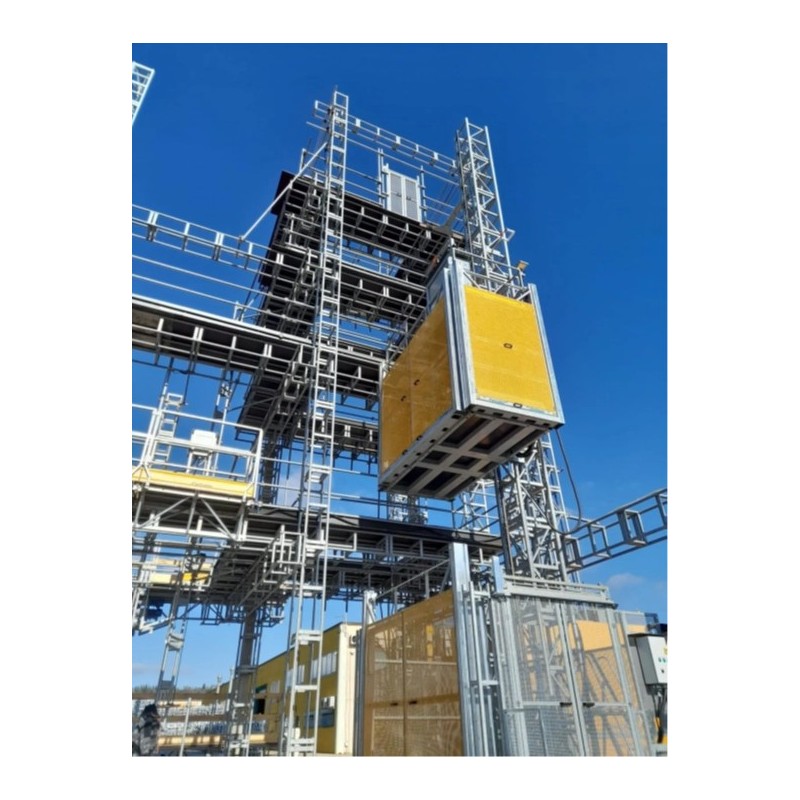 Ascensor pentru santier ELECTROELSA ELSA H20-50 inaltime maxima 200 m sarcina maxima 5000 kg 400V