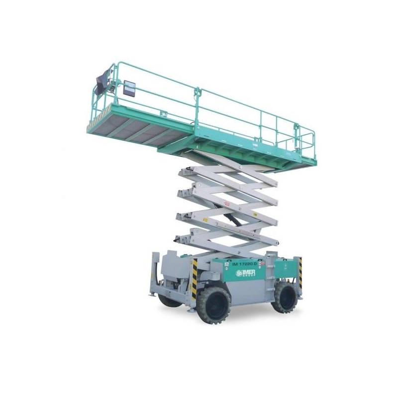 Nacela foarfeca IMER ACCESS IM17220 D H lucru 19 m sarcina 540 kg motor Diesel 23 kW