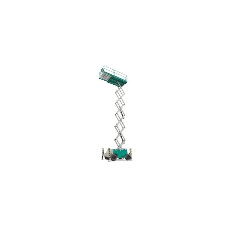 Nacela foarfeca IMER ACCESS IM11180D Hlucru 12.8m/600kg motor Diesel 18.8 KW-cu stabilizatori