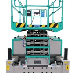 Nacela foarfeca IMER ACCESS IM11180D Hlucru 12.8m/600kg motor Diesel 18.8 KW-cu stabilizatori
