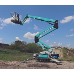 Nacela cu senile tip spider IMER ACCESS IM R15 DA H lucru 15.1m/maxim 230kg, Honda GX390 11cp