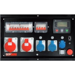 Generator insonorizat GENMAC Stone G45IS putere maxima 50 kVA 400V motor Iveco