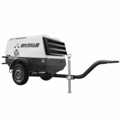 Motocompresor ROTAIR MDVN 31 K presiune 7 bar debit 3000 l/min motor Kubota 35 cp