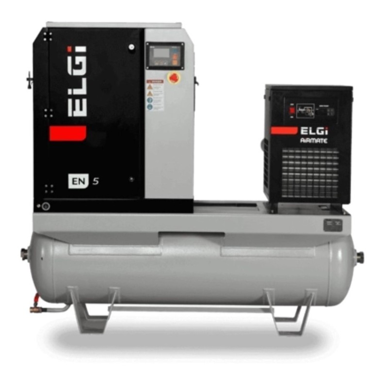 Compresor electric cu surub ELGI EN 11a presiune 7 bar debit 1.71 m³/min 11 KW 400 V