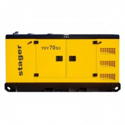 Stager YDY70S3 Generator insonorizat 70kVA, 89A, 1500rpm, trifazat, diesel