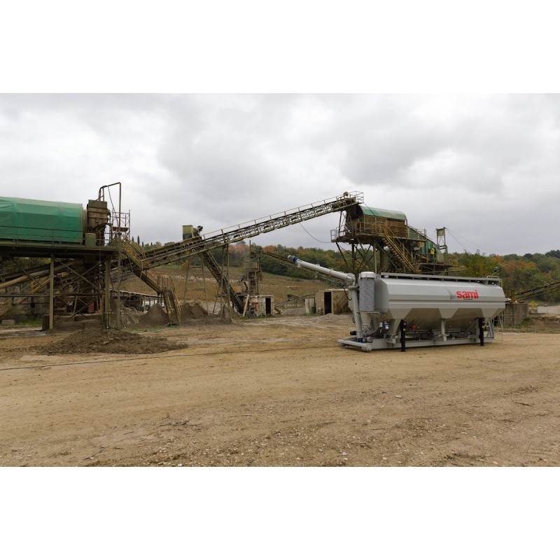 Siloz orizontal SAMI EUROSILO S capacitati de stocare intre 15 si 32 mc