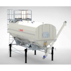 Siloz orizontal SAMI EUROSILO S capacitati de stocare intre 15 si 76 mc