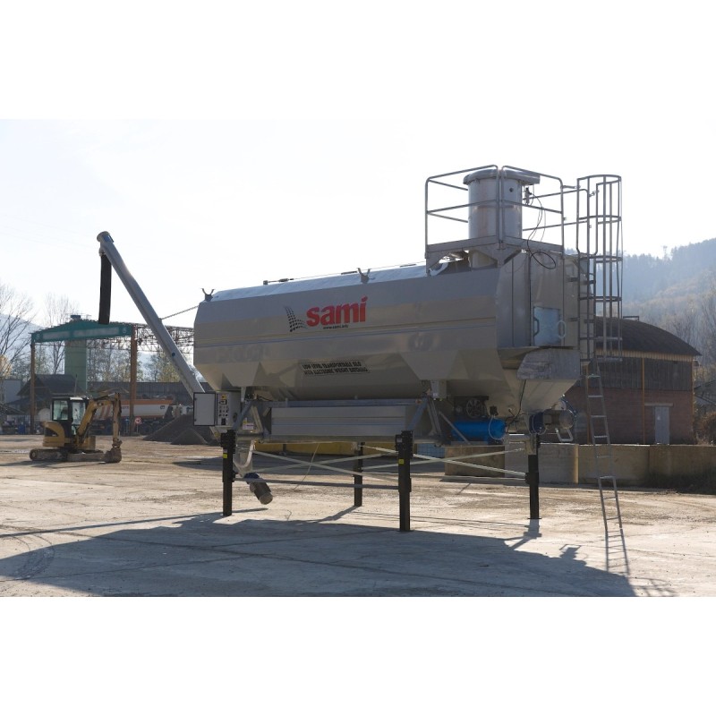 Siloz orizontal SAMI EUROSILO S capacitati de stocare intre 15 si 76 mc
