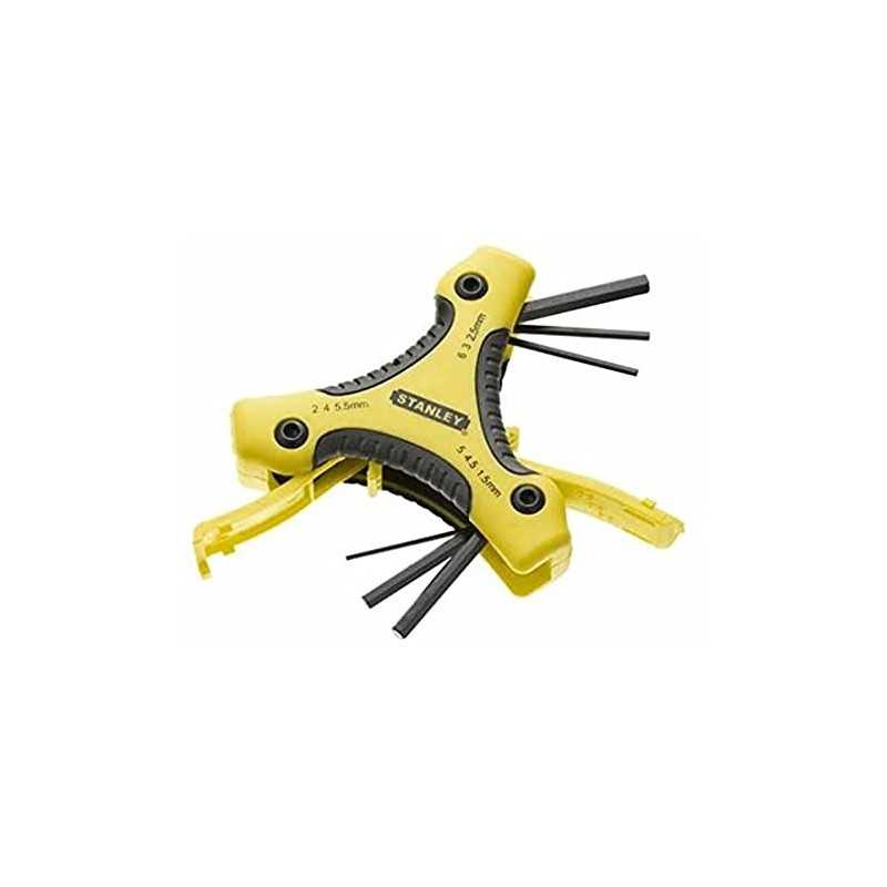 Stanley 0-95-935 Set pliabil 9 imbusi