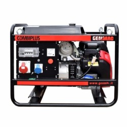 Generator de curent GENMAC CombiPlus G15000HEO-E5 putere maxima 15,3k VA/400V motor Honda GX690