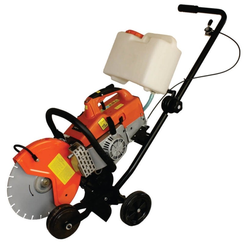 RS Carucior+rezervor apa MD350T pentru masina de debitat BISONTE MD350