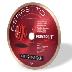 RS Disc Montolit CPF250 PERFETTO Ø 250 mm /25.4 gresie portelenata/ceramica/sticla/marmura/granit