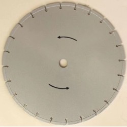 RS Disc Standard BISONTE pentru asfalt/beton Ø 500 mm