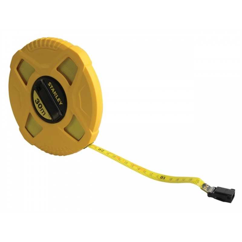 Stanley 0-34-297 Ruleta inchisa standard cu banda de otel, 12.7mm, 30m