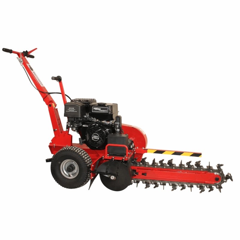 RS Masina de Sapat Santuri/Trencher BISONTE Agro Garden BTA-600TRE adancime max 600mm motor 15cp