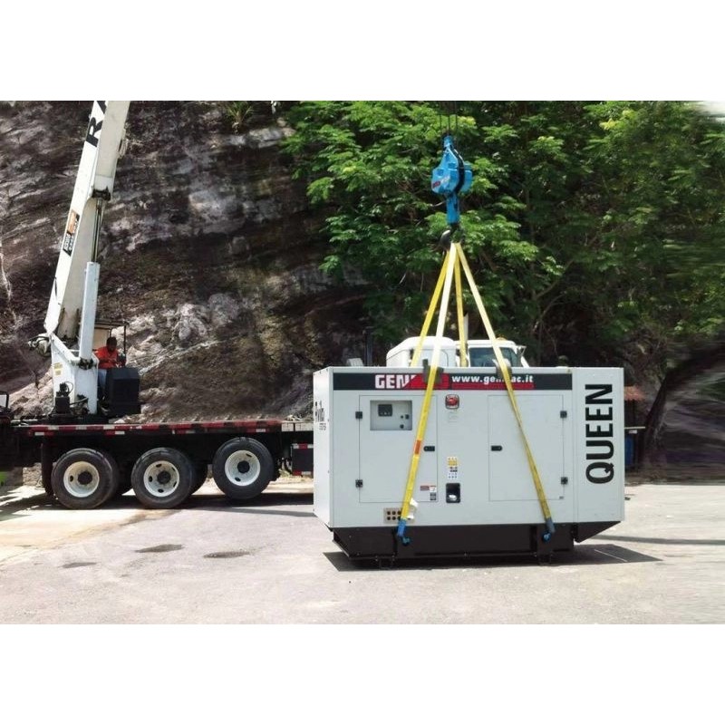 Generator insonorizat GENMAC Queen G200IS putere maxima 220 kVA 400V motor Iveco