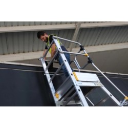 Platforma mobila profesionala RD28 din aluminiu, H lucru 2,8 m